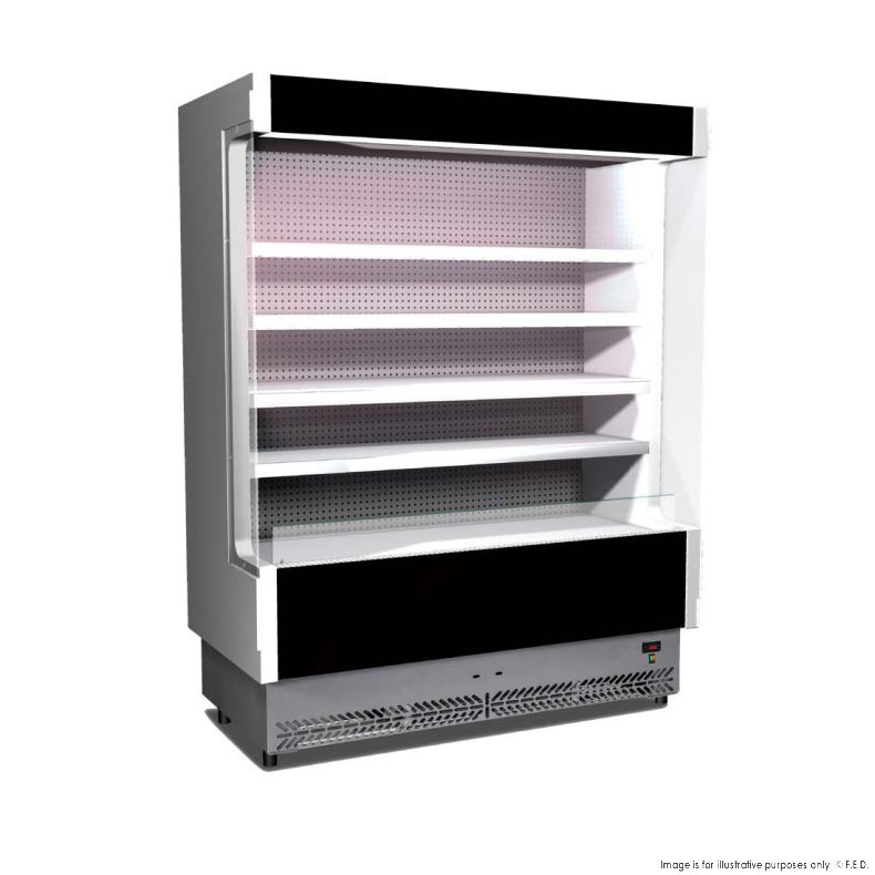 Tecnodom Open Chiller with 4 Shelves - TDVC60-CA-187