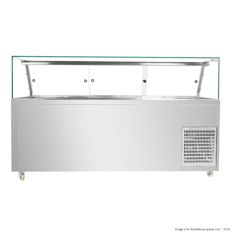 Thermaster Cold Salad & Noodle Bar 6x1/1 GN Pans - PG210FA-XG