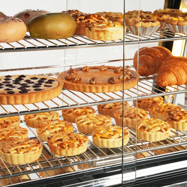 Benchstar Pie Warmer & Hot Food Display - PW-RT/660/TGE