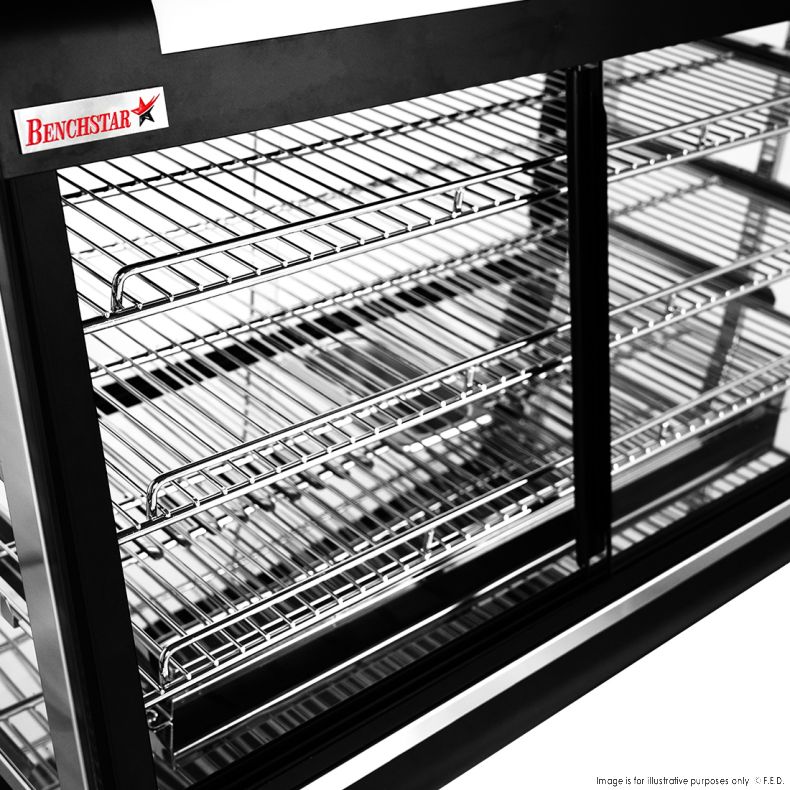 Benchstar Pie Warmer & Hot Food Display - PW-RT/900/1E - 900x490x610mm