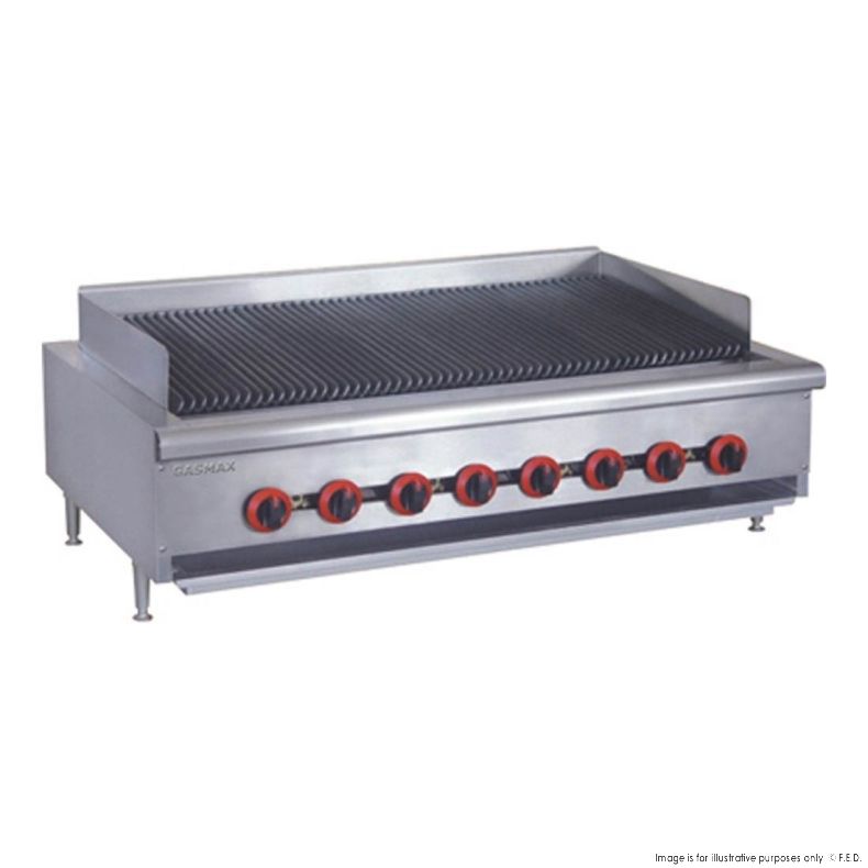 Gasmax LPG 8 Burner Char Grill Top - QR-48ELPG