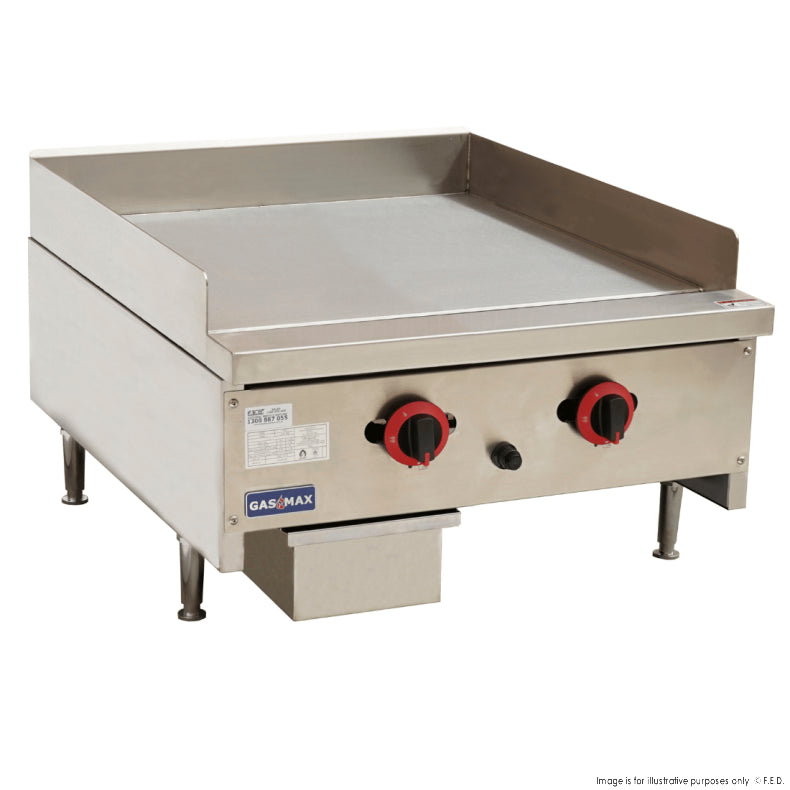 Gasmax Two burner griddle LPG RGT-24ELPG