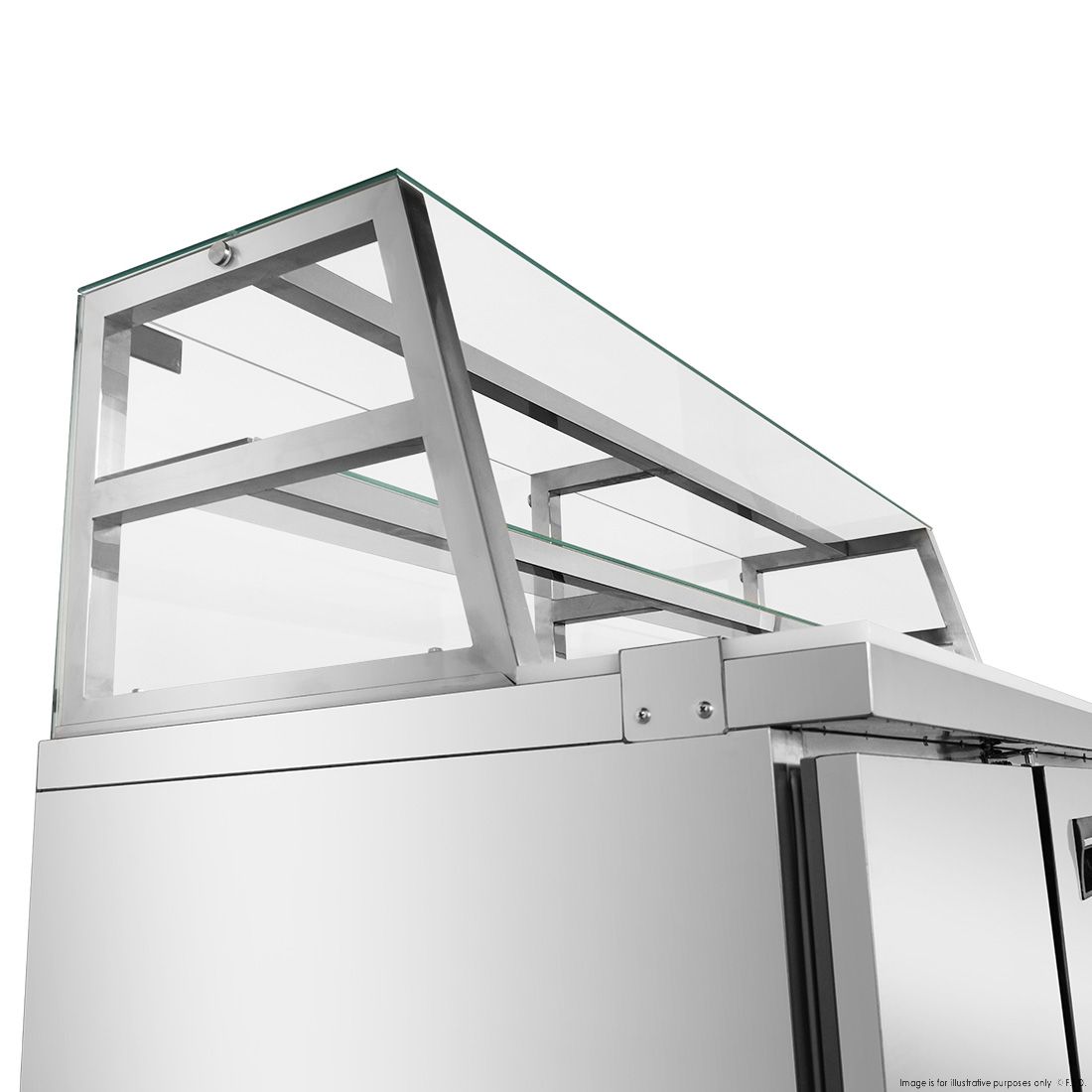 Thermaster two large door DELUXE Sandwich Bar - SCB/18