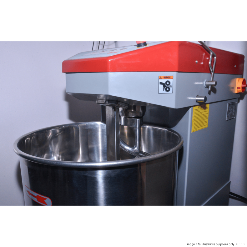 Tyrone Fixed Head Heavy Duty 66L Spiral Mixer - SCP66