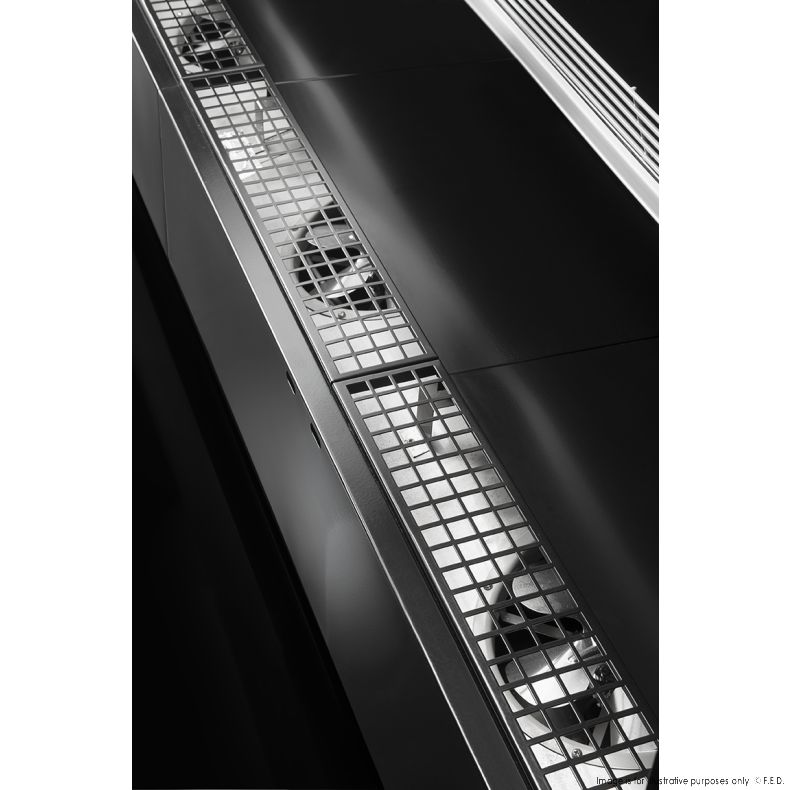 Tecondom Stromboli Supermarket Remote Display with Night Blind TDST90-CA-375B