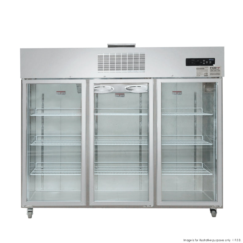 Thermaster Three Door Upright Display Freezer - SUFG1500