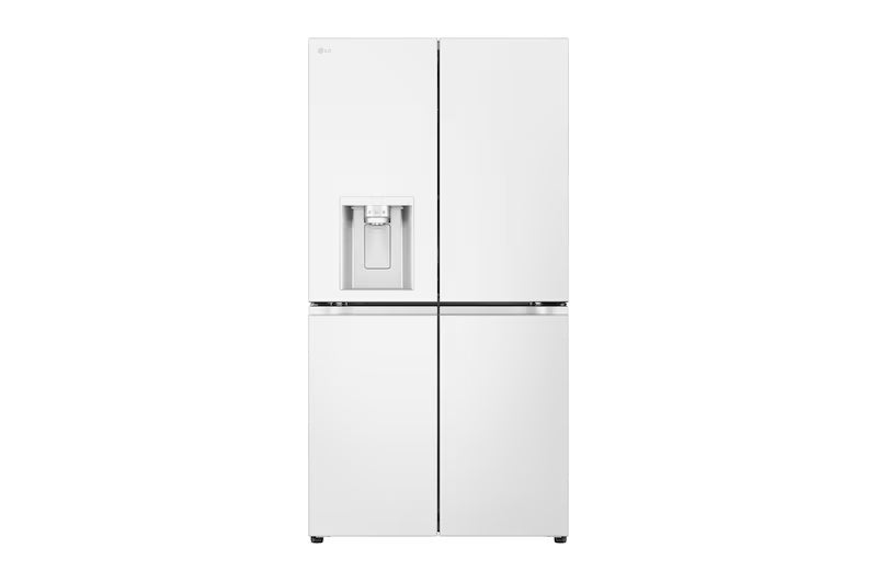 LG 637L French Door Fridge with Ice & Water Dispenser – Matte White GF-L700MWH