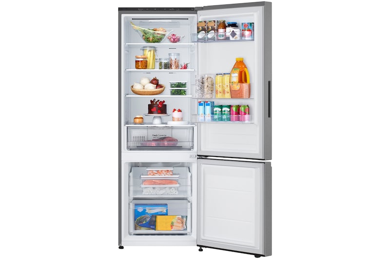LG 335L Bottom Mount Fridge Stainless Steel GB-B300PL