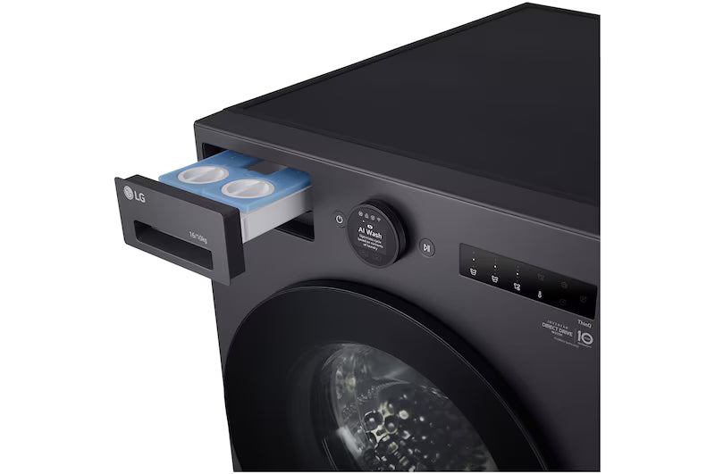LG 12kg WashTower™ All-In-One Stacked Washer & Dryer (Forest Green & Beige) WWT-1209FGB