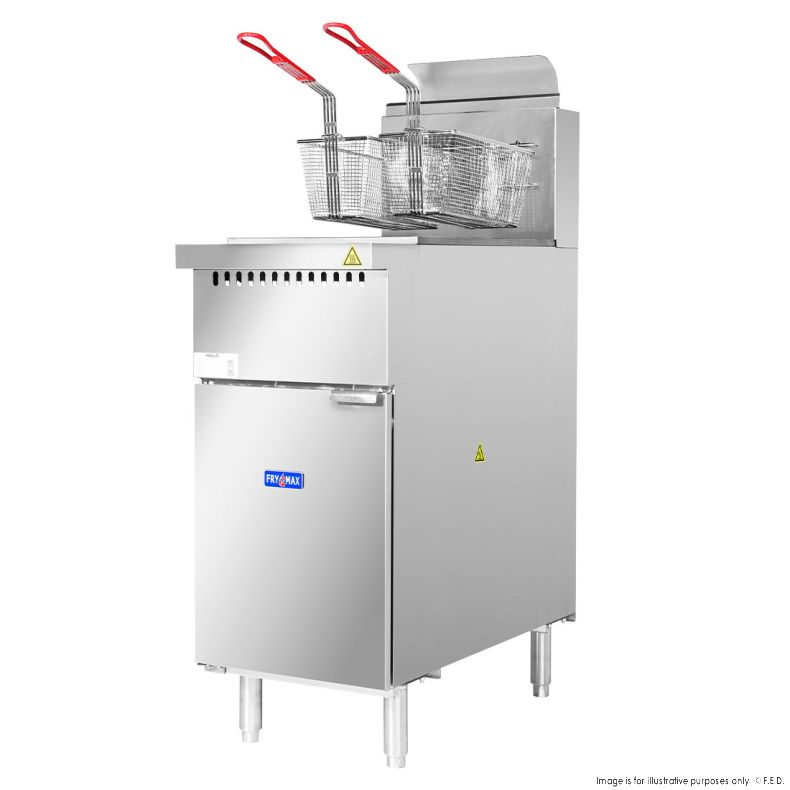 VP122 V Pan Natural Gas Deep Fryer