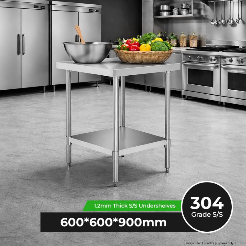 WB6-0600/A Stainless Steel Workbench