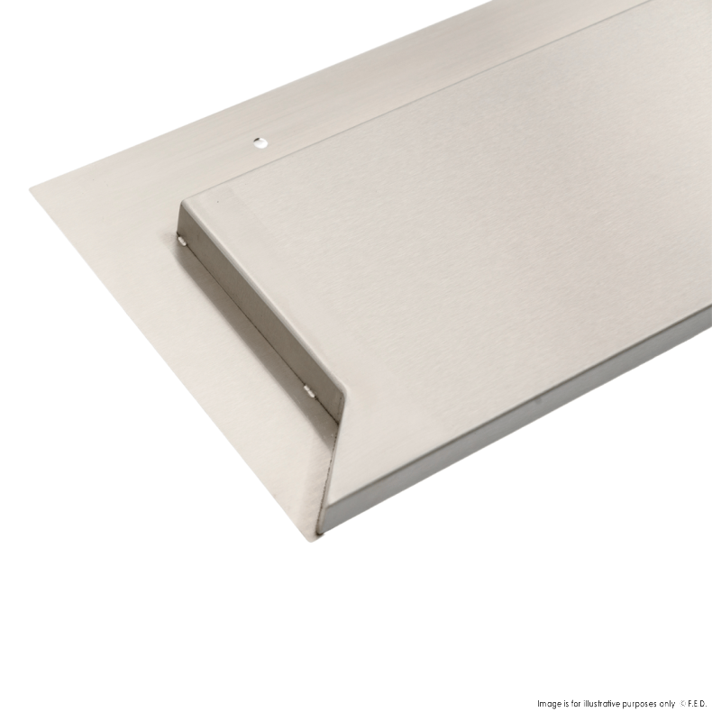 Modular Systems Splashback Extension for Premium 600 Series Bench - WBB6-SBL