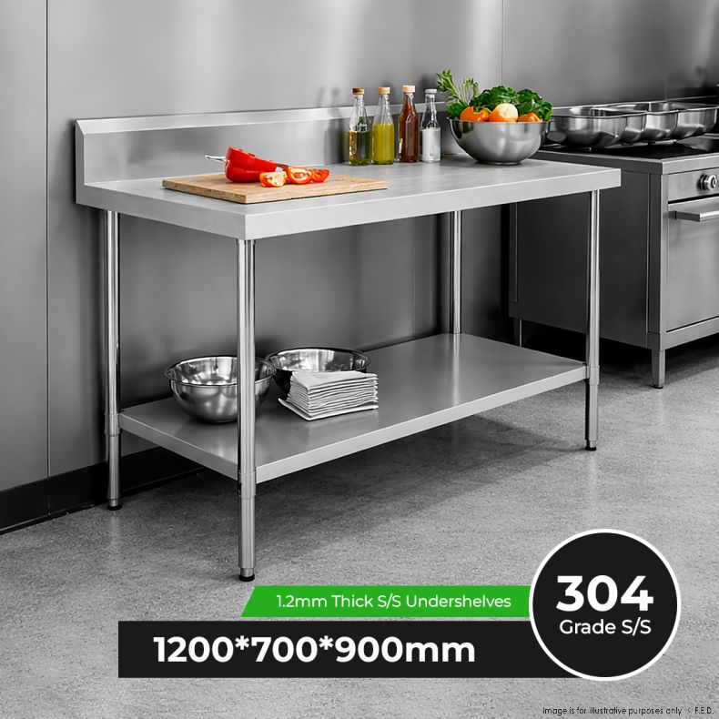 WBB7-1200/A Workbench with Splashback