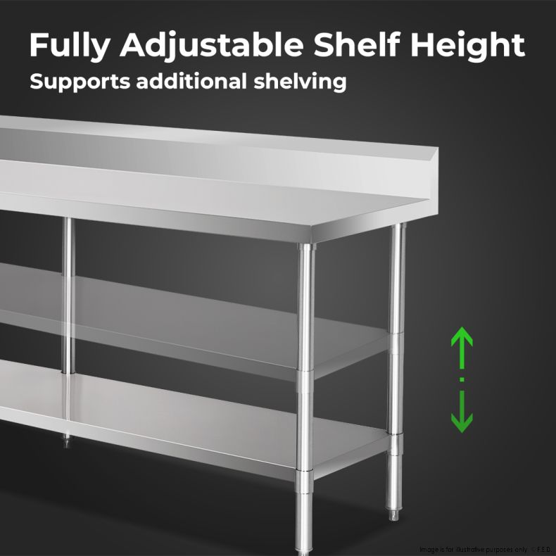 WBB7-2100/A Workbench with Splashback