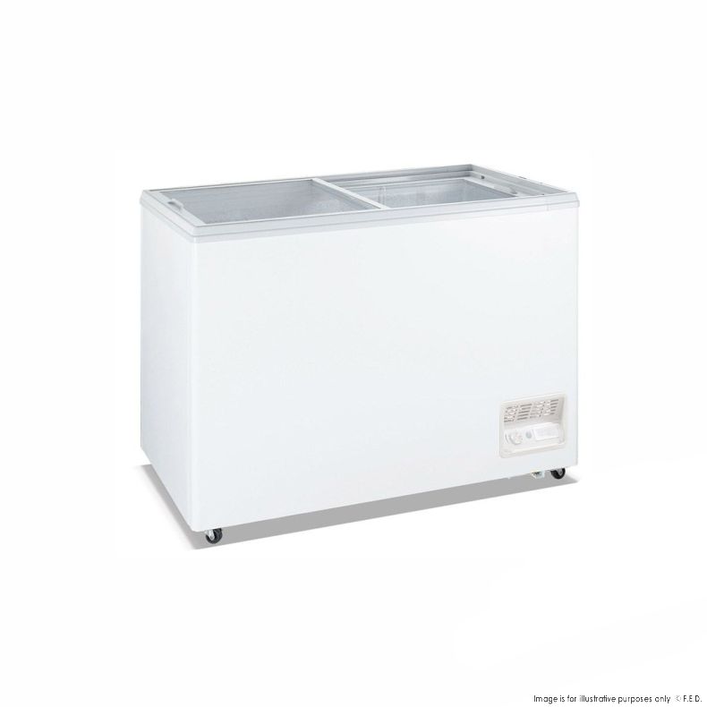 Heavy Duty Chest Freezer with Glass Sliding Lids - WD-520F