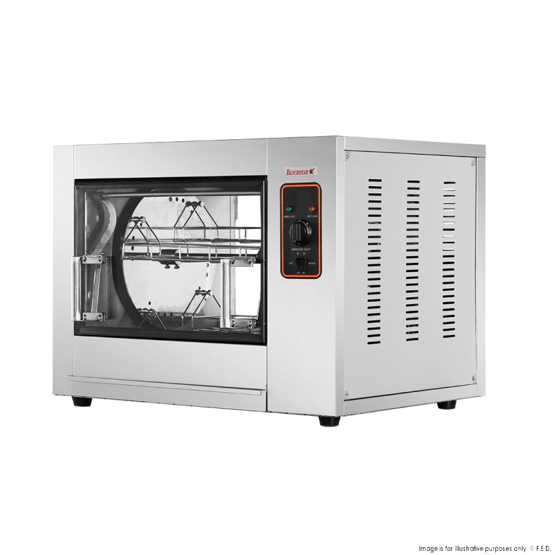 Benchstar Compact Heavy Duty Basket Rotisserie Fits 8-12 Birds YXD-266E