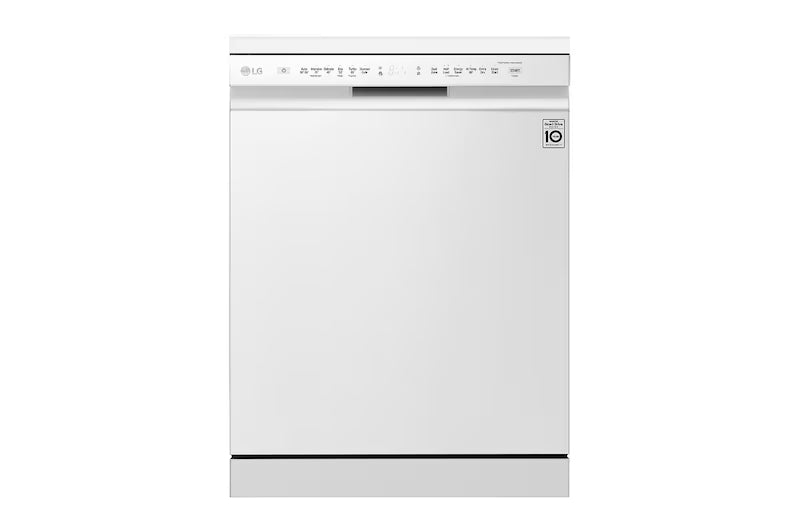 LG XD5B14WH QuadWash 14-Place Setting Freestanding Dishwasher (White) with One Year Warranty