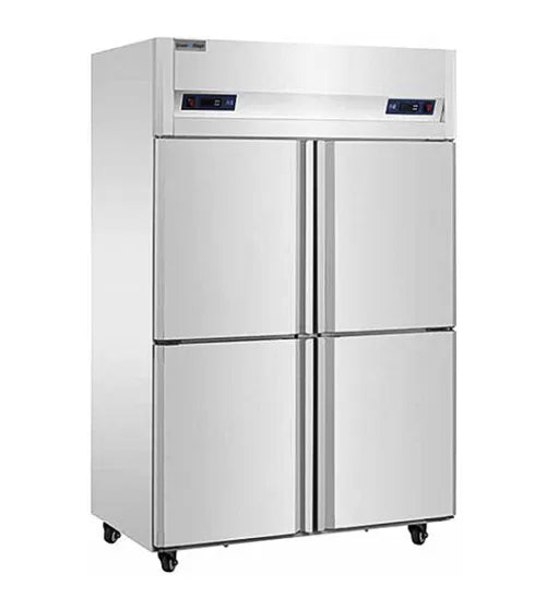 Stainless Steel Four Door Freezer – Snow Village CFD-40D4F (925L)
