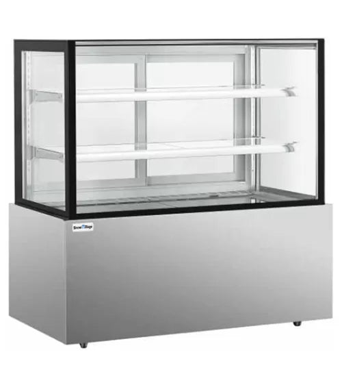 Square Glass Chilled Food Display – Snow Village DG-1800FZ (615L)