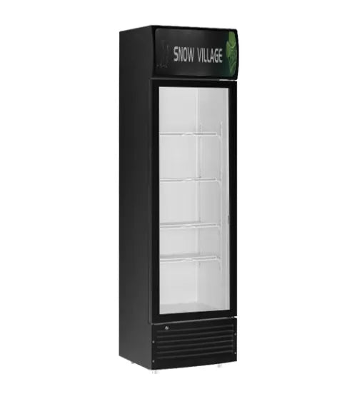 Single Glass Door Display Fridge – Snow Village LC-228(A) (228L)