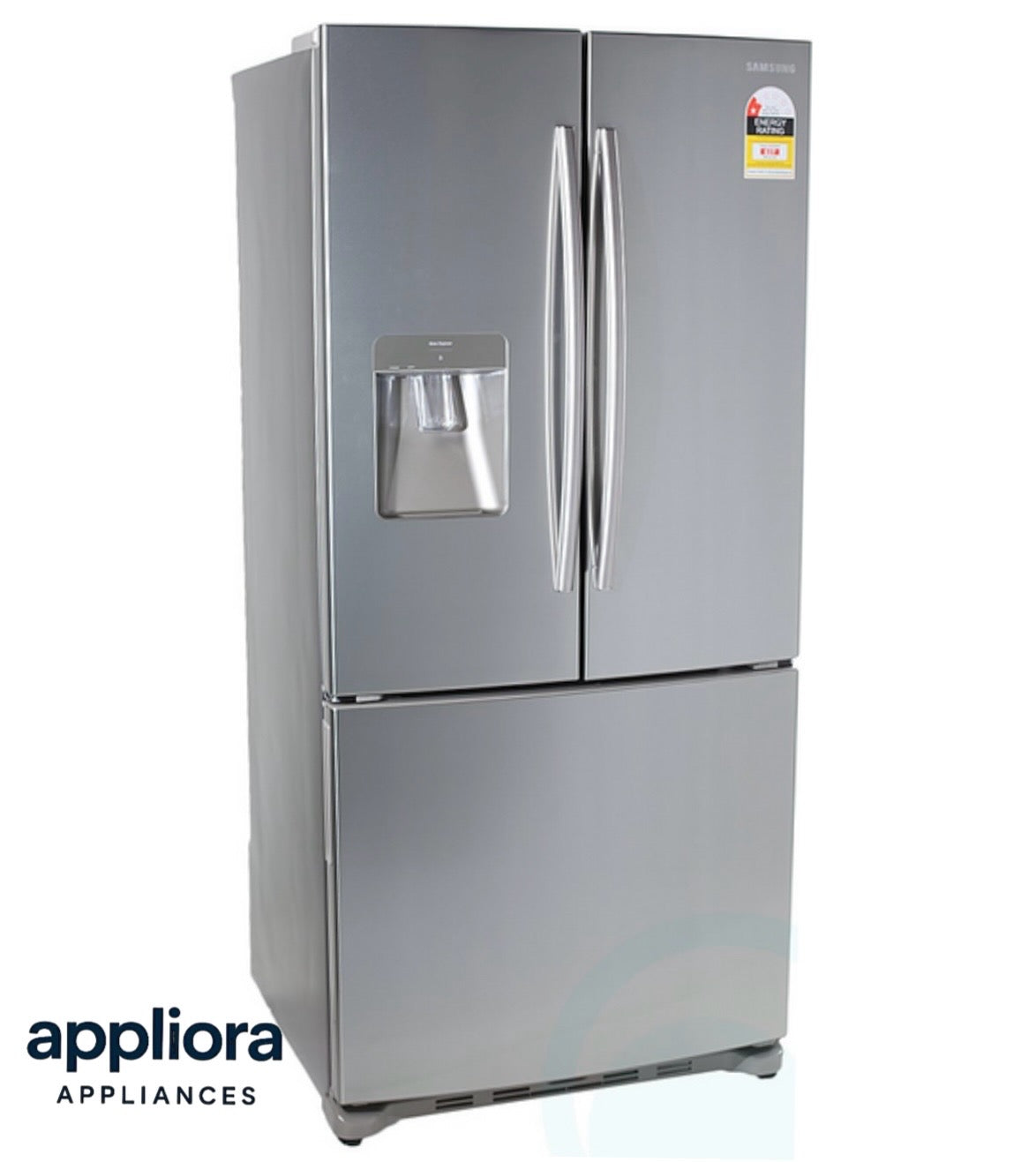 Samsung French Door Refrigerator – With Water & Ice Dispenser