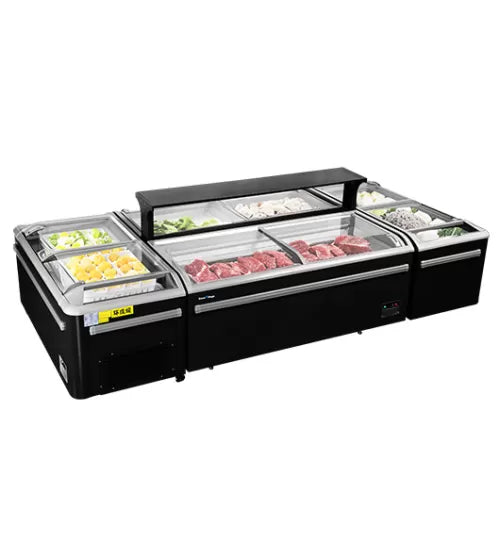 Modular Supermarket Island Freezer – Snow Village CQS-19D (720L)