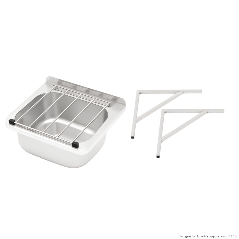Modular Systems Stainless Steel Mop / Cleaning Sink - HCS-AB