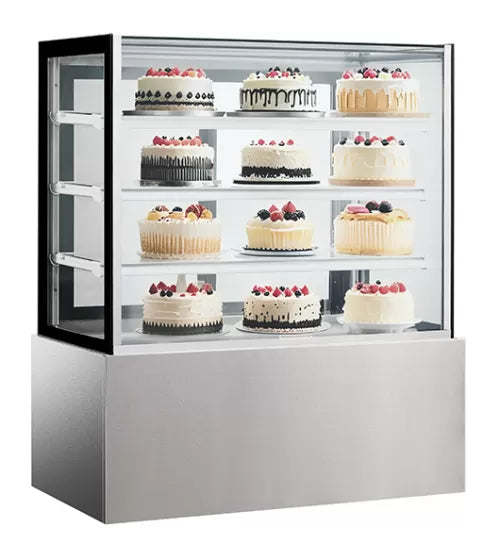 Square Glass Chilled Food Display – Snow Village DG-1200FZH (510L)
