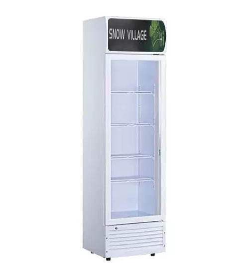 Single Glass Door Display Fridge – Snow Village LC-228(A) (228L)