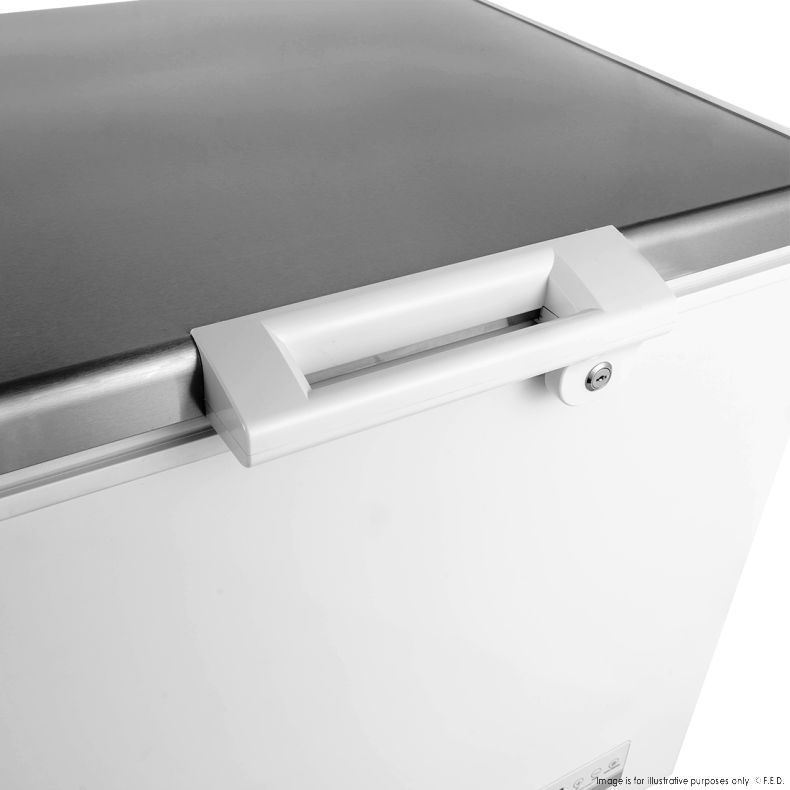 Thermaster 520L Chest Freezer with Stainless Steel Lid - BD520F