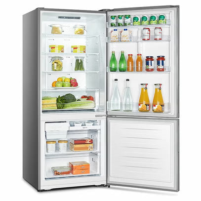 Hisense 453L Black Bottom Mount Refrigerator HR6BMFF453B