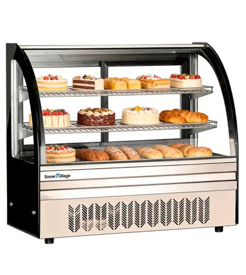 Chilled Counter-Top Food Display – Snow Village DG-TY700 (72L)Description