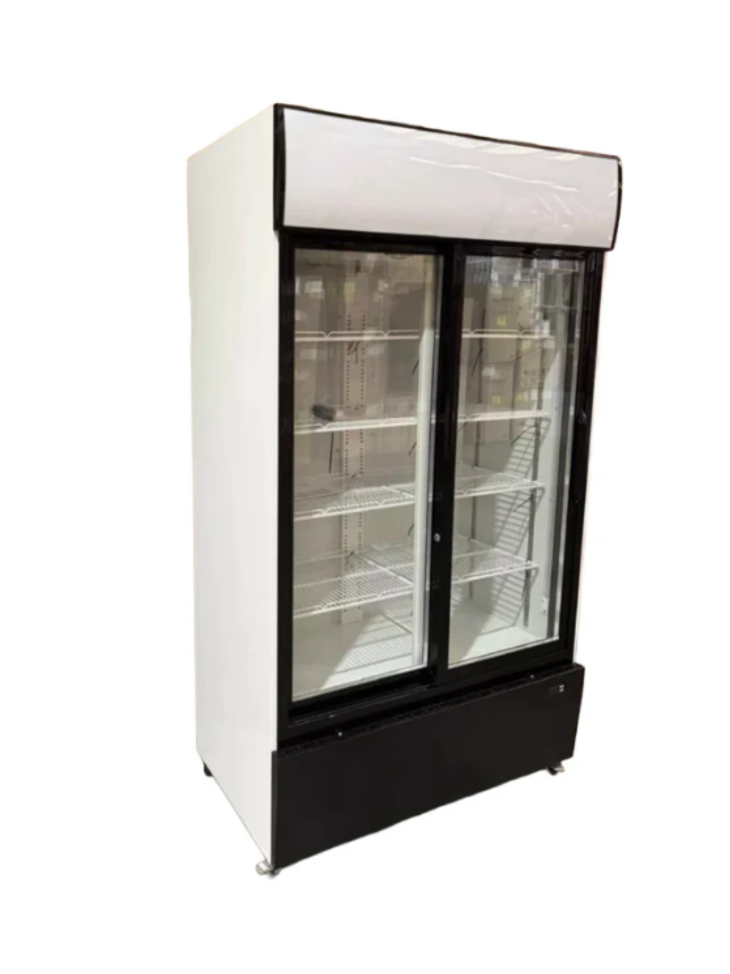 Eurotag 1000L 2 Door Led Light Digital Commercial Upright Display Fridge