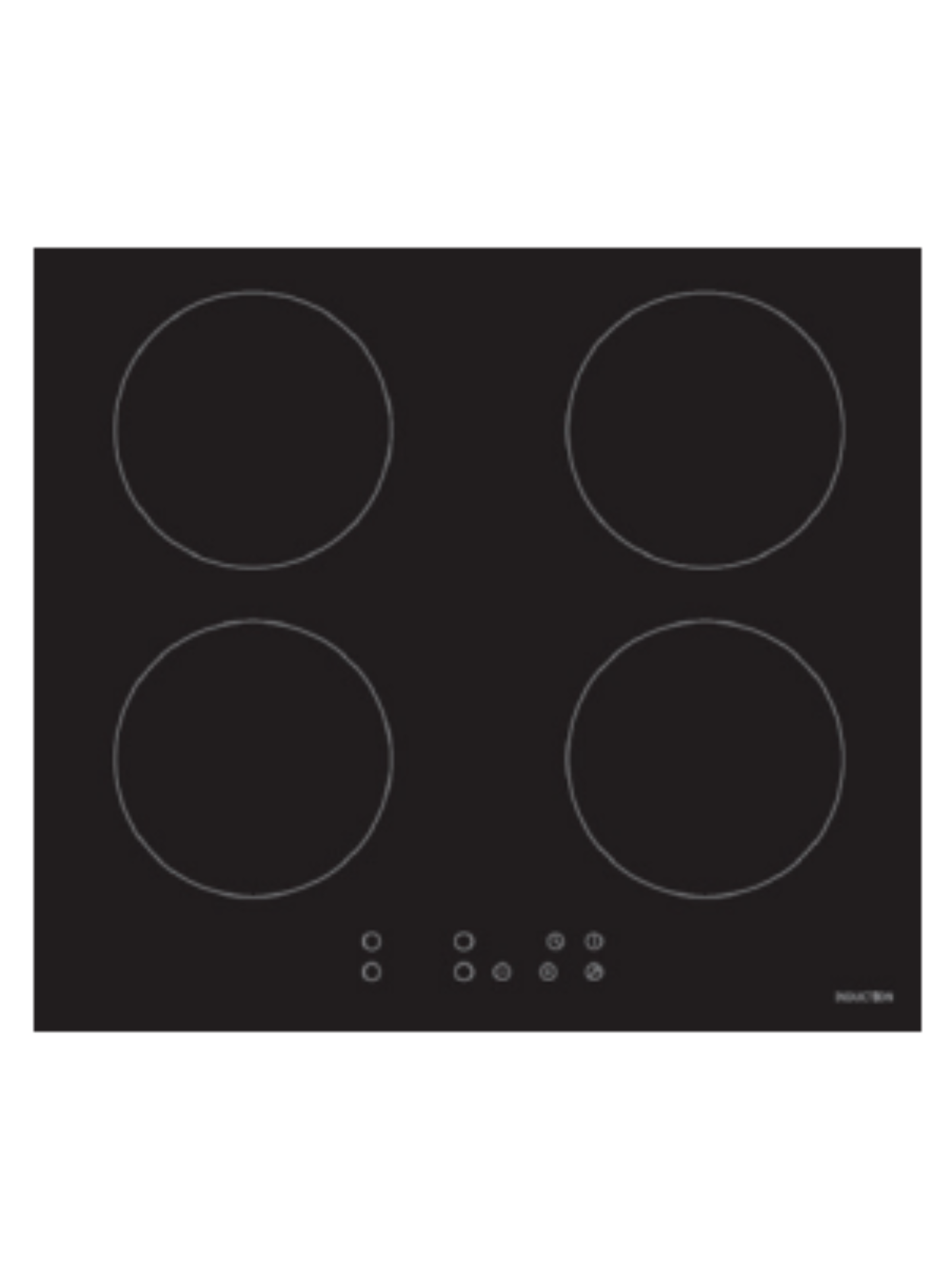 Fornelli Electric Induction Cooktop Glass