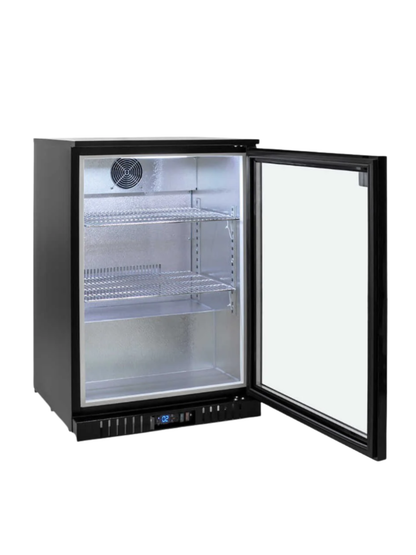 Eurotag Single Door Back Bar Display Glass Door Fridge