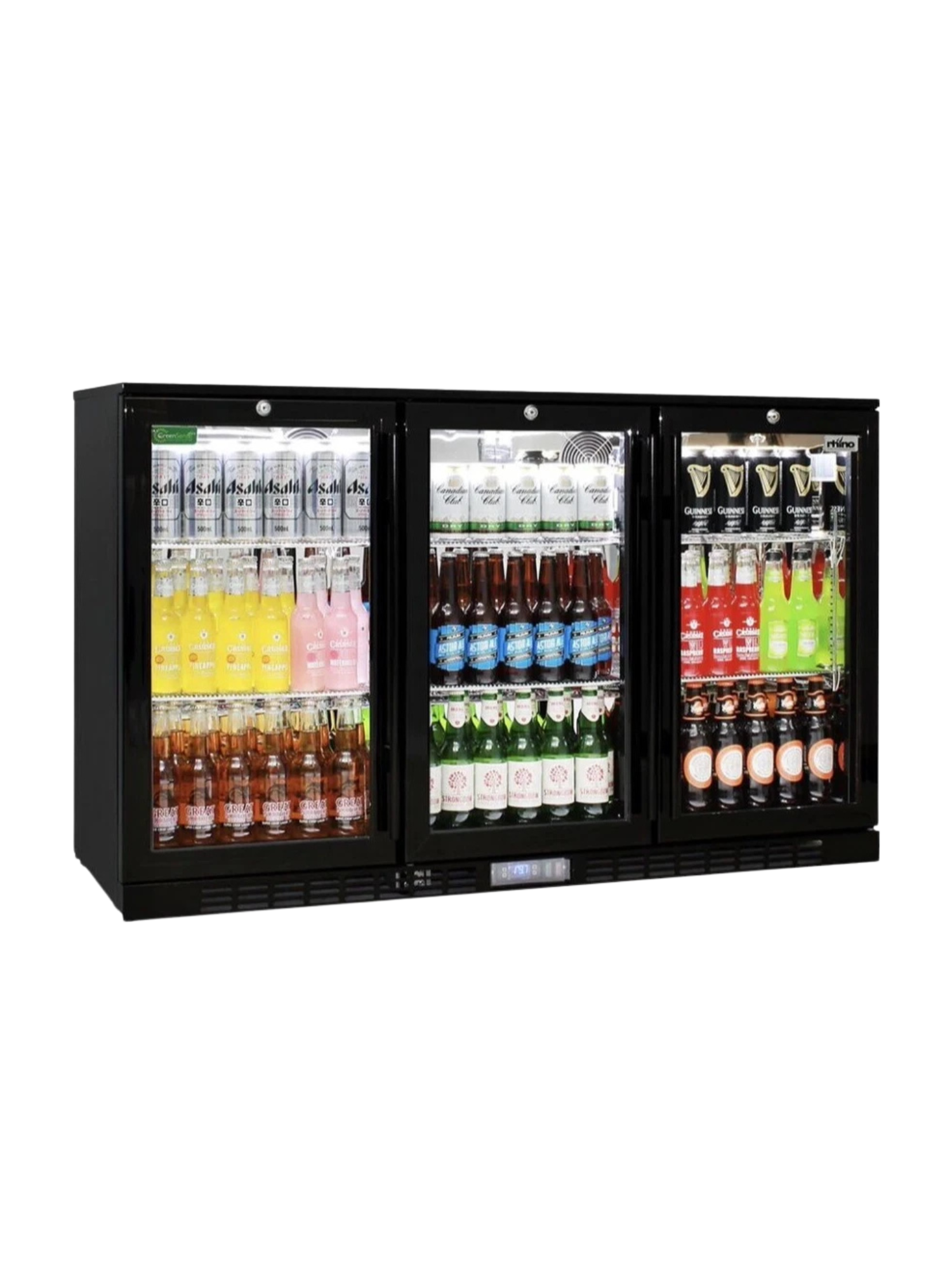 Eurotag 328L3 Door Under Bench Back Bar Display Fridge