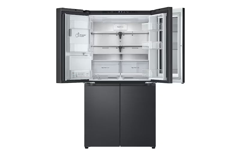 LG GF-V900MBLC 847L French Door Fridge with Instaview (Matte Black)