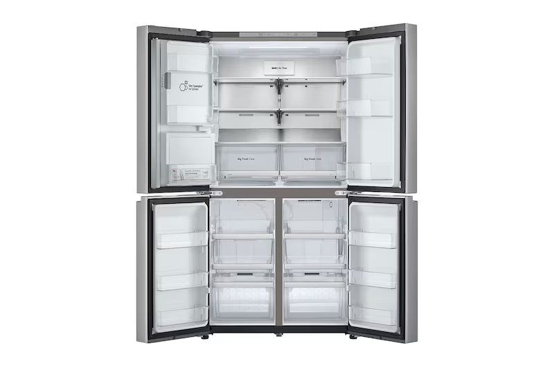 LG 637L French Door Plumbed Fridge with Ice and Water Stainless Steel GF-L700PL