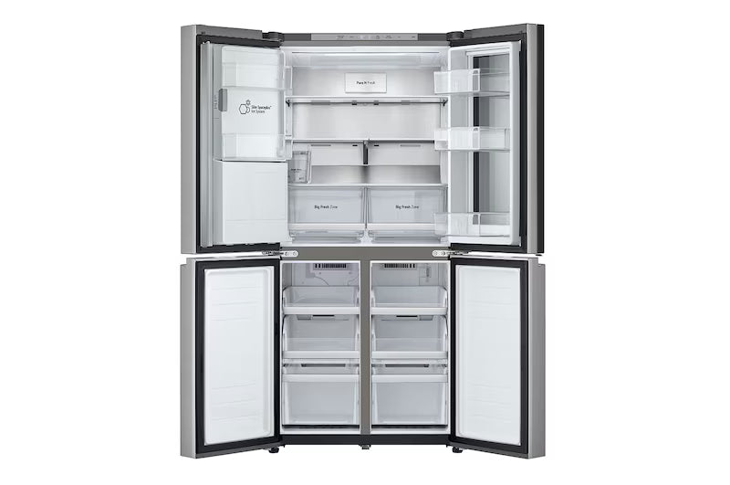 LG 508L French Door InstaView Fridge Non Plumbed GF-VN500PL
