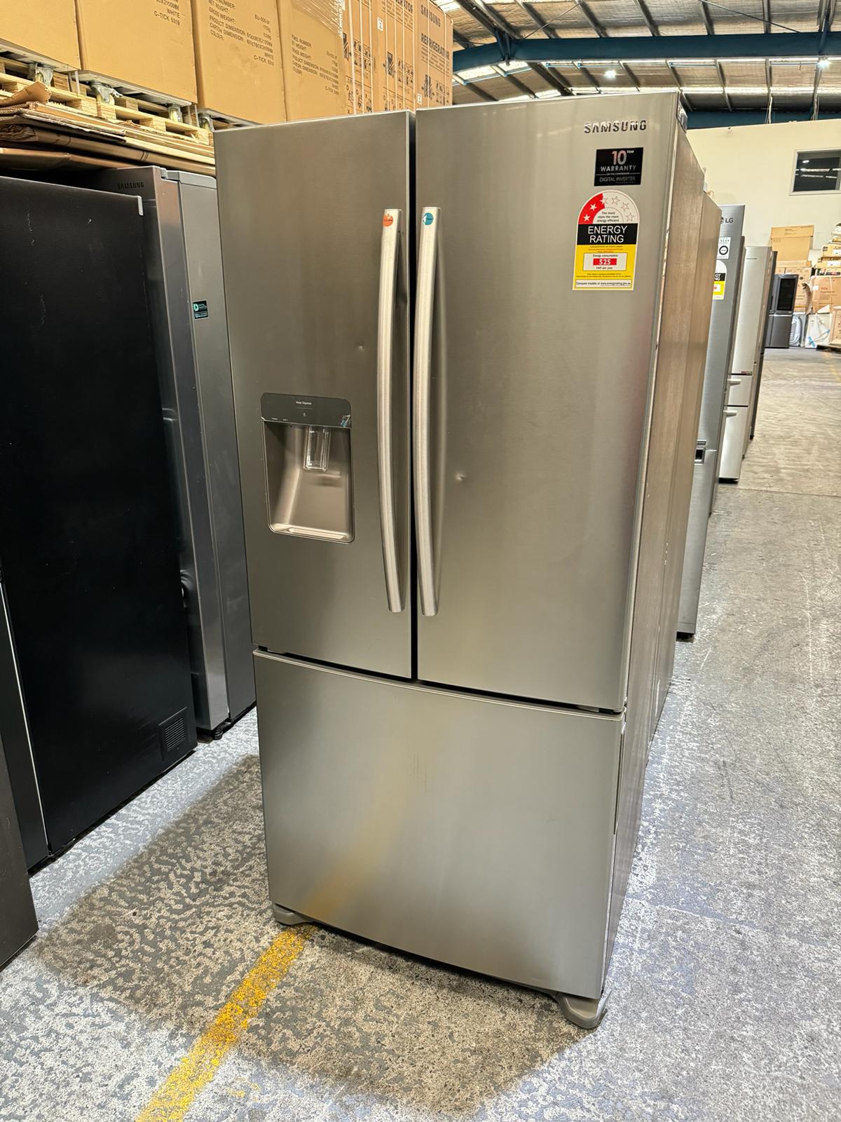 Samsung French Door Refrigerator – With Water & Ice Dispenser