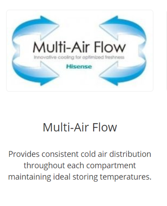 Hisense 695L French Door Refrigerator HR6CDFF695