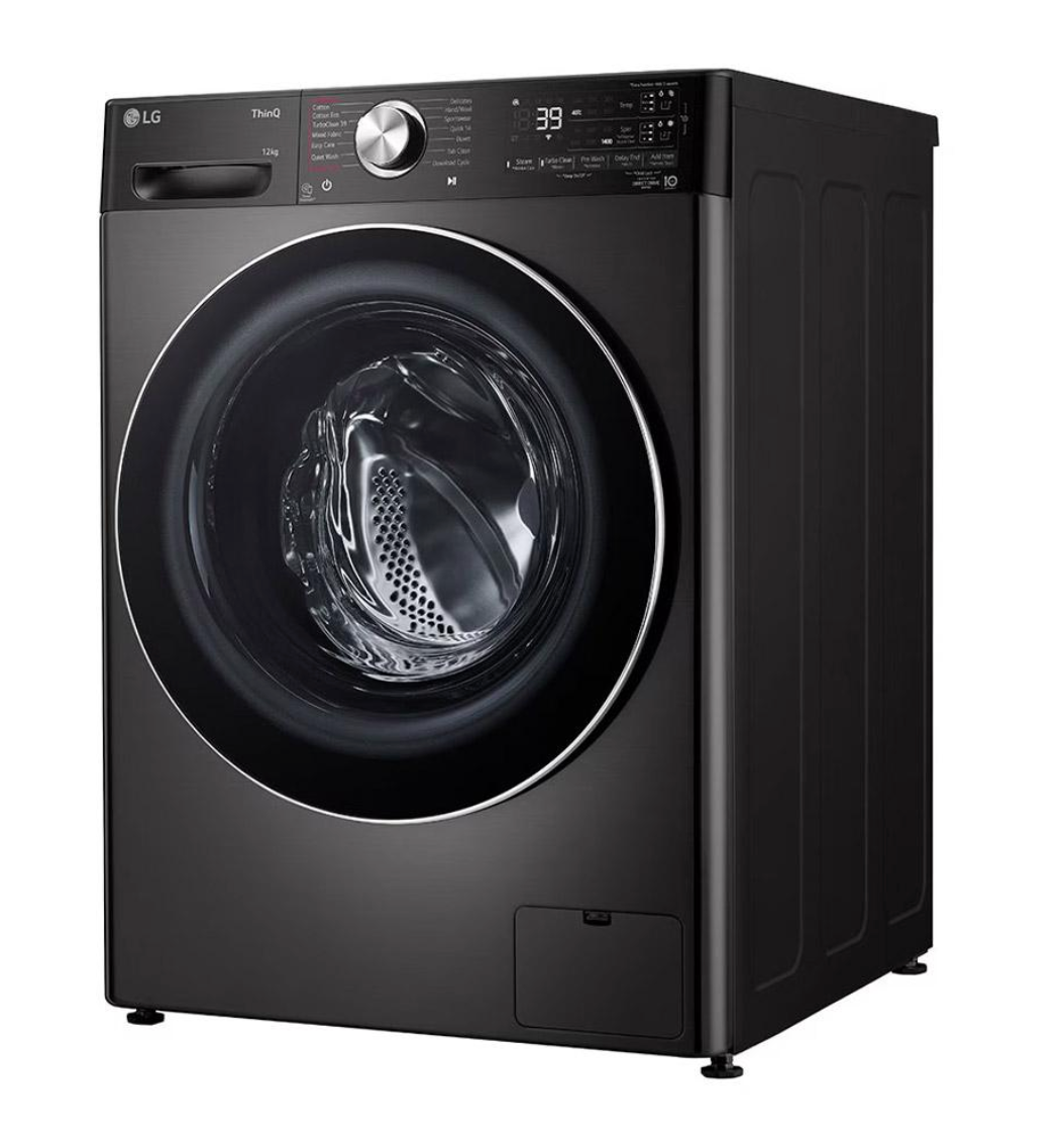 LG WV10-1412B 12kg Series 10 Autodose Front Load Washing Machine - Factory Seconds