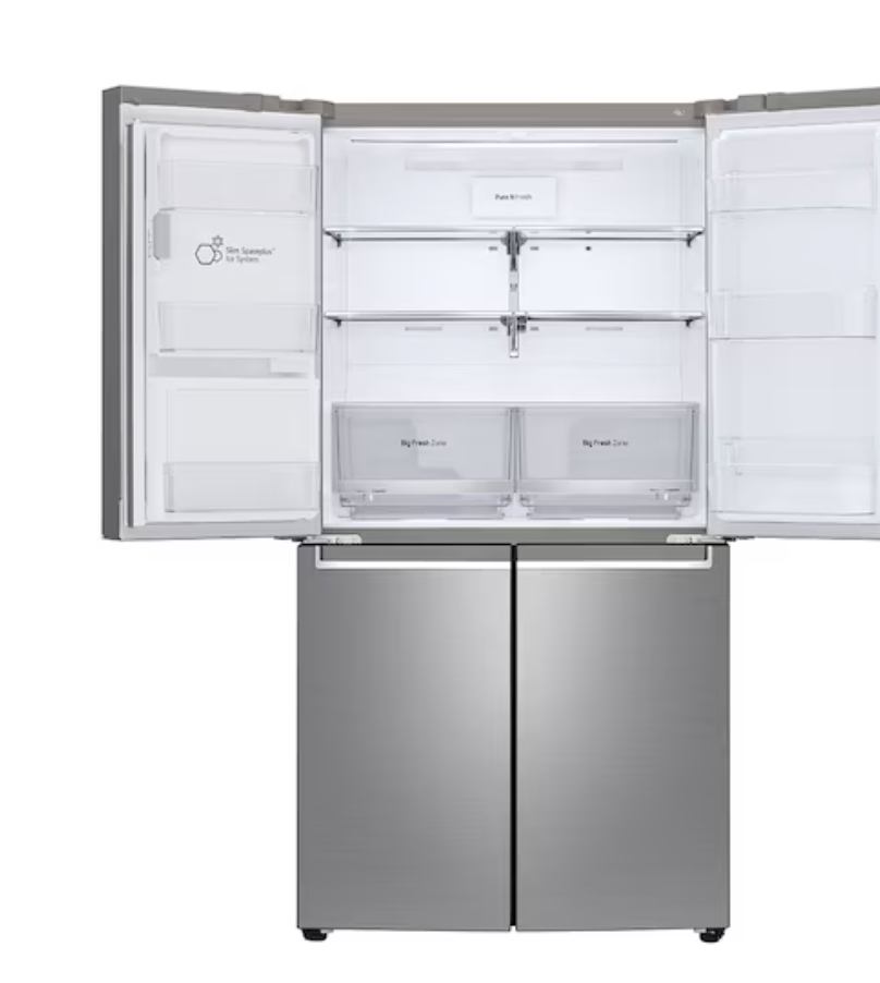 LG GF-L706PL 637L French Door Fridge  Ice & Water  LG ThinQ WiFi  Stainless Steel