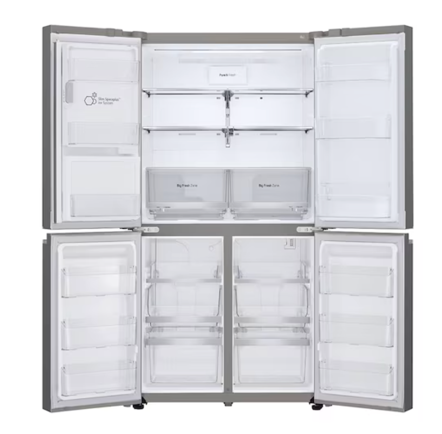 LG GF-L706PL 637L French Door Fridge  Ice & Water  LG ThinQ WiFi  Stainless Steel