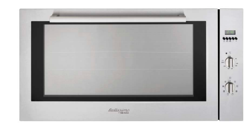 Bellissimo 900mm Stainless Steel Built-In Oven | 105L Capacity | 8 Functions | 2 Years Warranty ITALIAN QUALITY