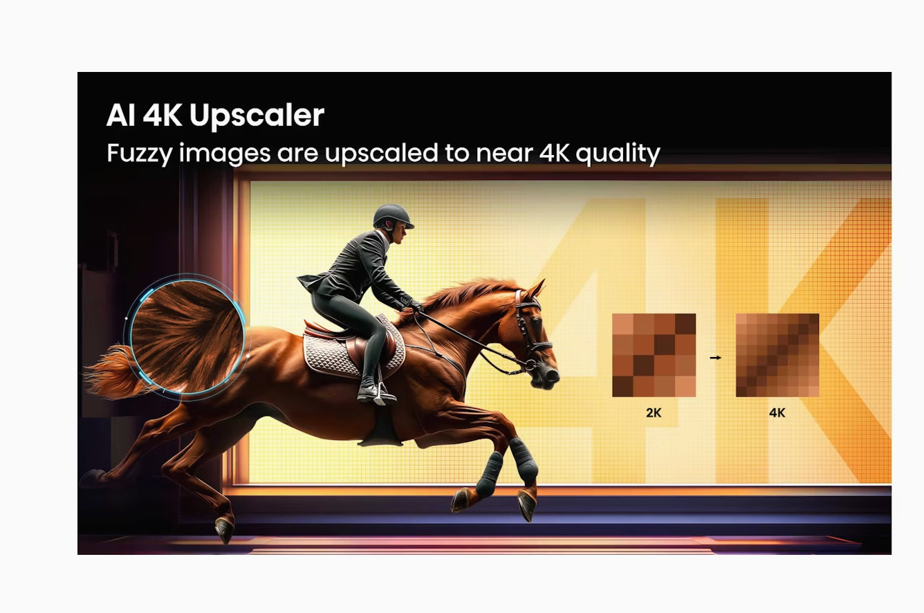 Hisense 65Q6QAU 65" QLED 4K Smart Google TV   AI 4K Upscaler  Dolby Vision & Dolby Atmos  2025 |3 Year Warranty