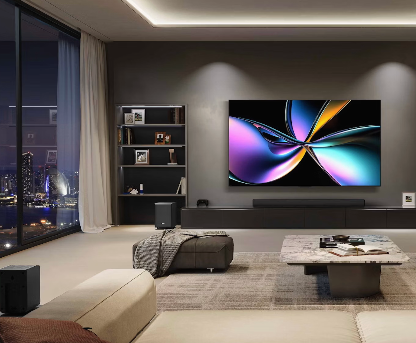 Hisense 65U7QAU 65" Mini LED PRO 4K Smart TV  165Hz Game Mode Ultra HDMI 2.1 Dolby Vision IQ & Dolby Atmos  2025  3 Year Warranty