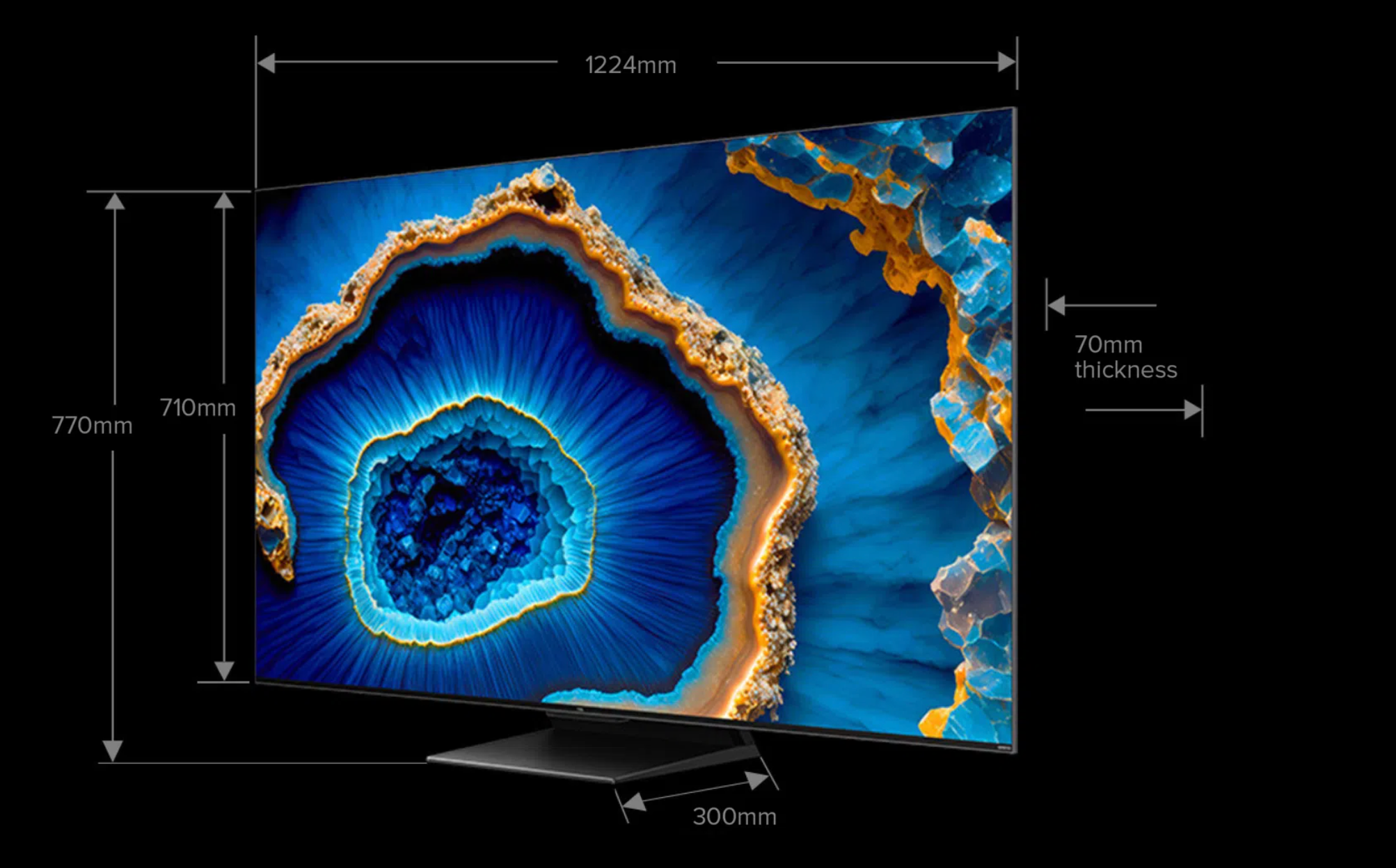 TCL 55C755 55" (139cm) QD-Mini LED Google TV 3YEARS WARRANTY ONLY$799