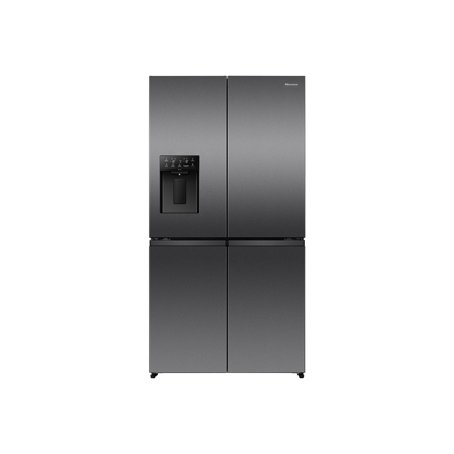 Hisense 640L PureFlex French Door Fridge HRCD640TBW – Dark Stainless Steel
