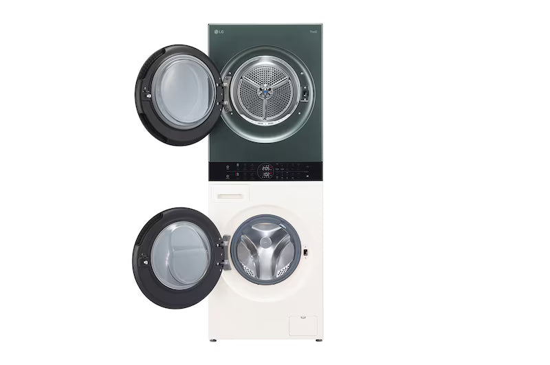 LG 12kg WashTower™ All-In-One Stacked Washer & Dryer (Forest Green & Beige) WWT-1209FGB (Copy)